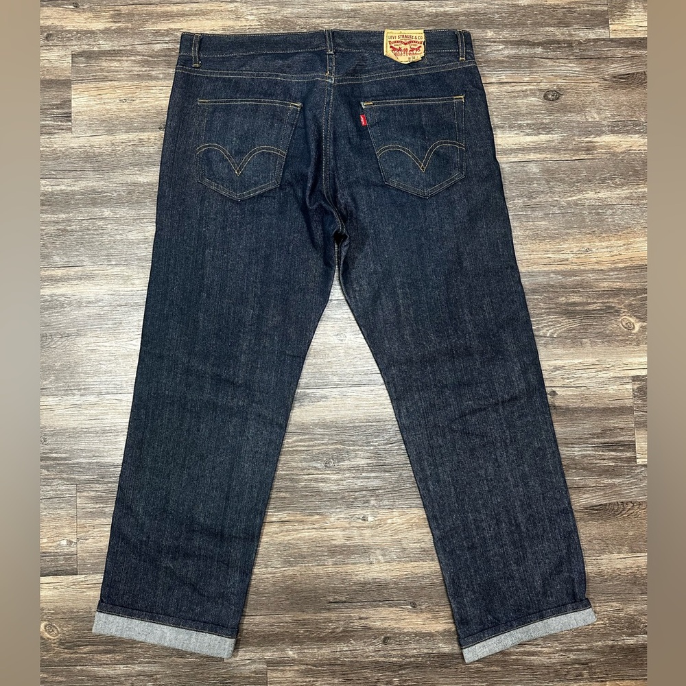 Vintage Levi’s 501 XX Red Tab Medium Wash Button Fly Jeans Made In USA 38x32